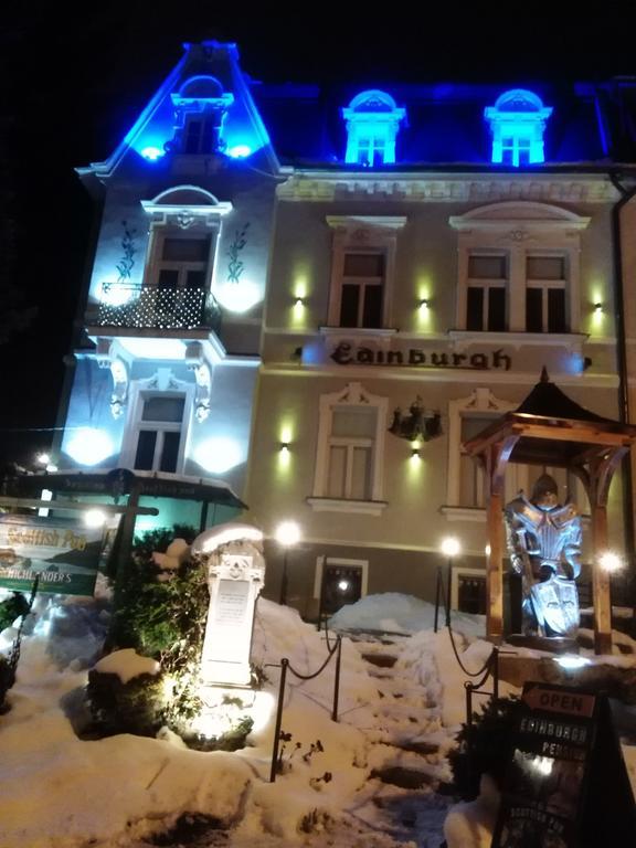 Hotel Edinburgh Mariánské Lázně Exterior foto