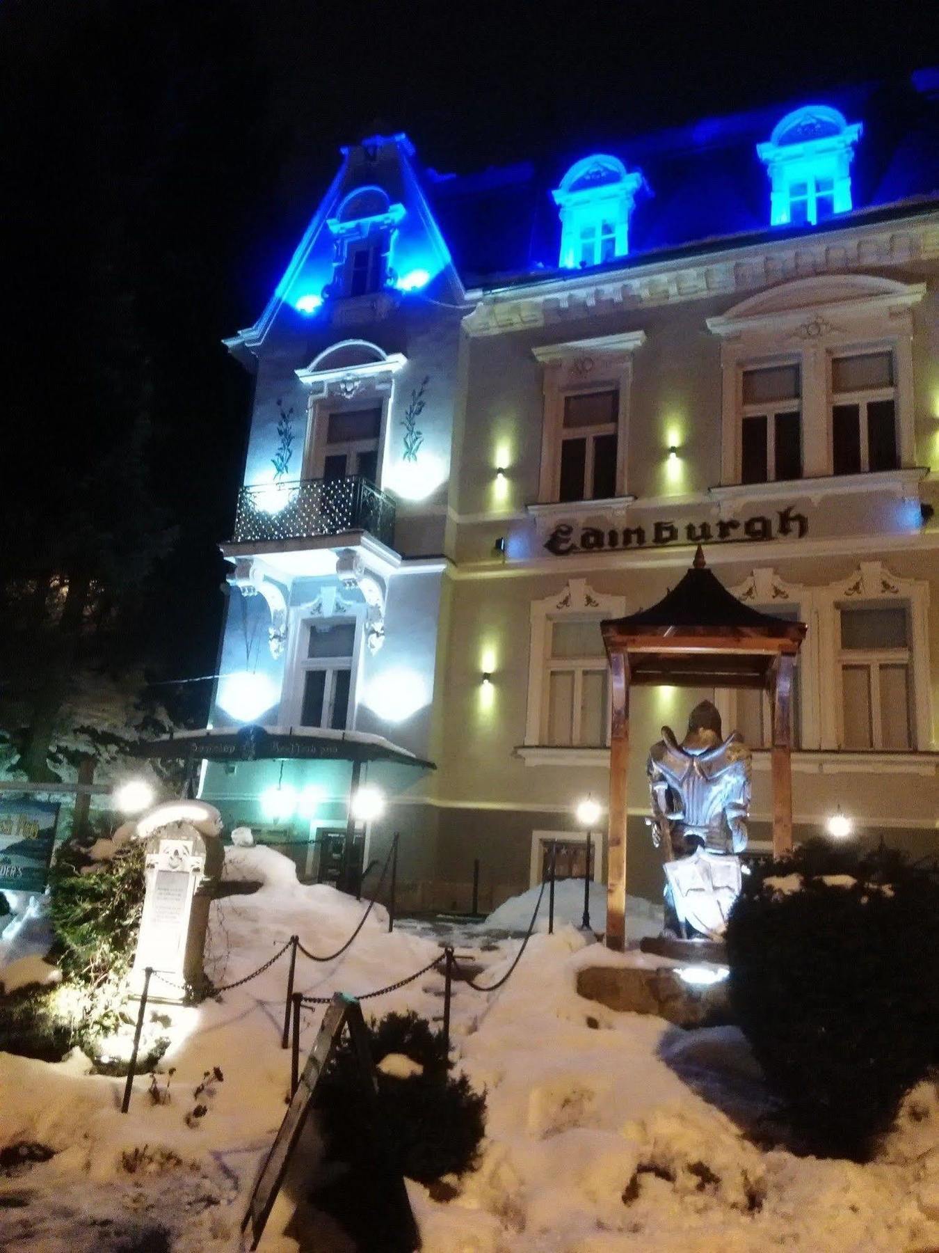 Hotel Edinburgh Mariánské Lázně Exterior foto